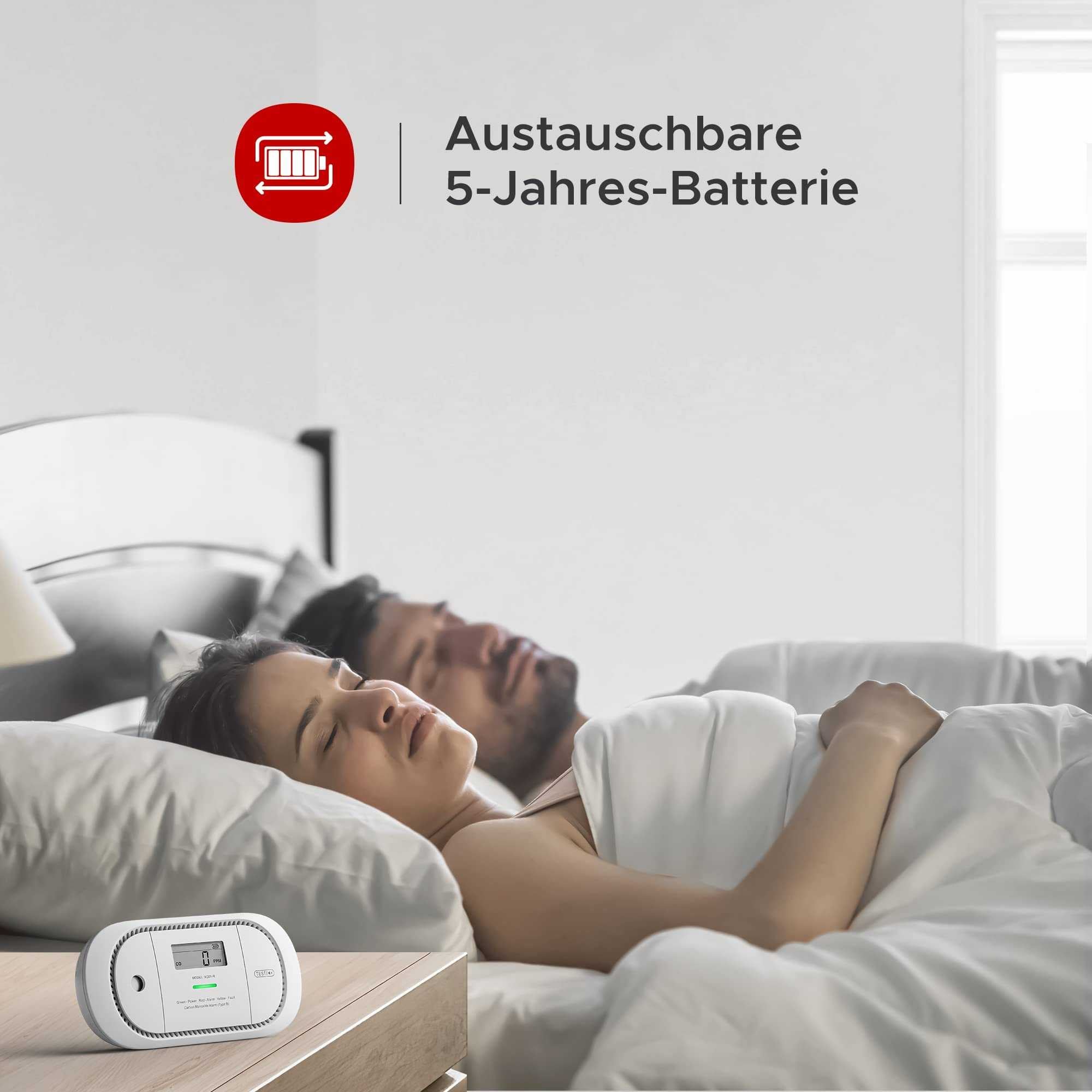 X-Sense XC01-R Kohlenmonoxid-Melder - Zuverlässiger Schutz vor CO-Gefahren Mesch Shop X-Sense XC01-R Kohlenmonoxid-Melder - Zuverlässiger Schutz vor CO-Gefahren Mesch Shop